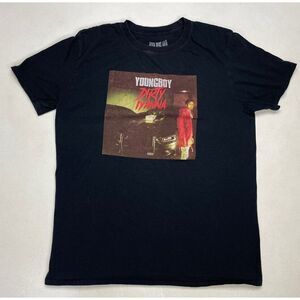 Never Broke Again Youngboy Dirty Iyanna T-shirt Men Large Black Rap Music